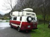 The Don't Panic camper